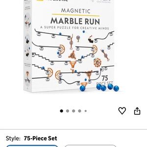 National Geographic Magnetic Marble Run - Blue and Copper
